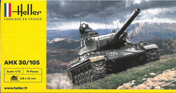 Heller 79899 AMX 30/105 model plastikowy do sklejenia i pomalowania