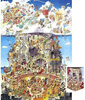 Puzzle 1500 el. Niebo i piekło (Heye)