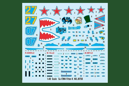Hobby Boss 81758 Su-17M4 Fitter-K