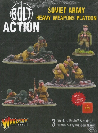 Bolt Action Soviet Army Heavy Weapons Platoon