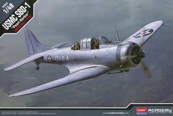 Academy 12331 USMC SBD-1 "Pearl Harbor" model plastikowy do sklejenia i pomalowania