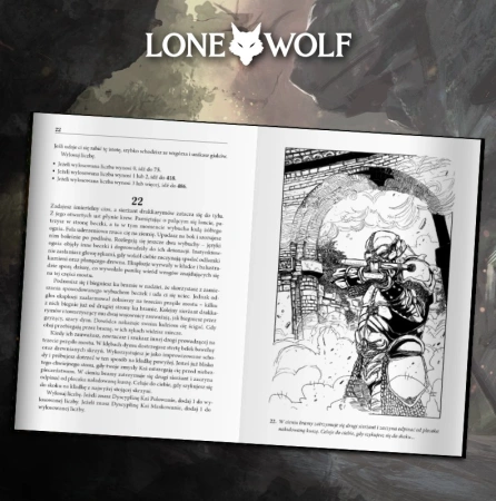 Samotny Wilk Lone Wolf Seria Kai Księga 1 Ucieczka z Mroku