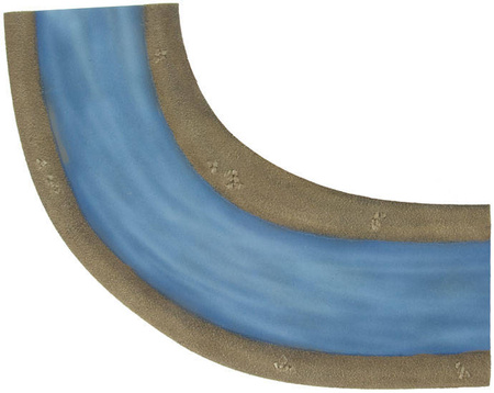 Battlefield in a Box BB512 River Expansion Fork - rzeka rozwidlenie