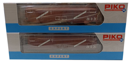Piko 58233 Kolejka Zestaw 2 wagonów towarowych 401Ka, PKP w skali 1:87