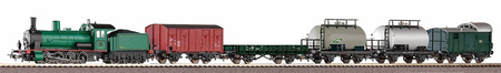 Piko 97942 Kolejka Zestaw startowy SNCB z parowozem towarowym Rh 71