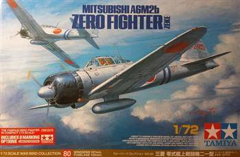 Tamiya 25170 A6M2b Zero (8-wersji malowań)