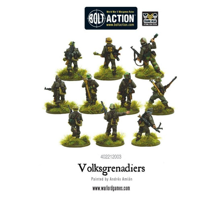 Bolt Action WWII German Volksgrenadier Squad