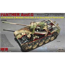 Ryefield Model 5019 Panther Ausf.G w/Full Inter.