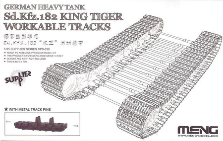 Meng SPS-038 Sd.Kfz.182 King Tiger Wor. Tracks