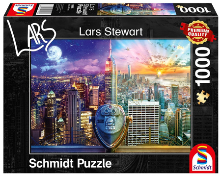 Puzzle 1000 Lars Stewart Nowy Jork (Schmidt)