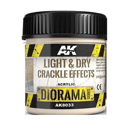 AK-8033 Crackle Effects Light & Dry