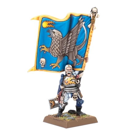 Empire of Man Empire Battle Standard Bearer (Made to Order)