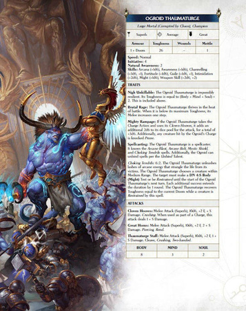 Warhammer Age of Sigmar: Soulbound RPG Bestiary ENG