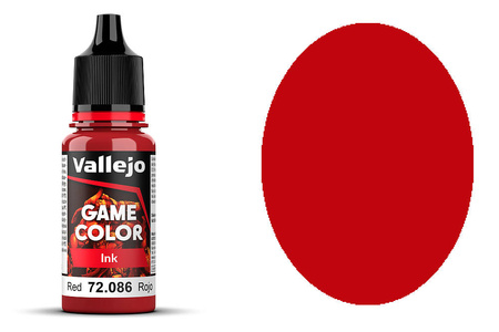 Farba Vallejo Game Color 112 72086 Ink Red