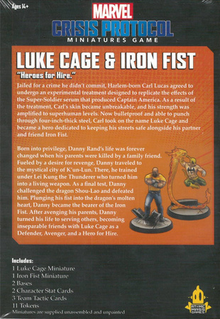 Marvel Crisis Protocol Luke Cage & Iron Fist
