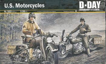 Italeri 0322 U.S. Motorcycles