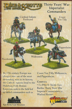 Pike&Shotte Epic Battles Thirty Years War Imperialist Commanders