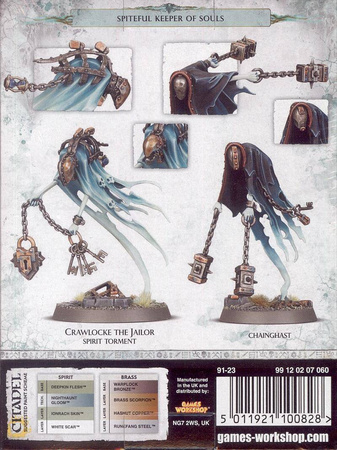 Nighthaunt Crawlocke The Jailor and Chainghasts