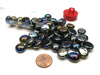 Znaczniki szklane Chessex Black Opal (40+)