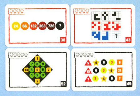 Łamigówka - Logic Cards - zestaw niebieski