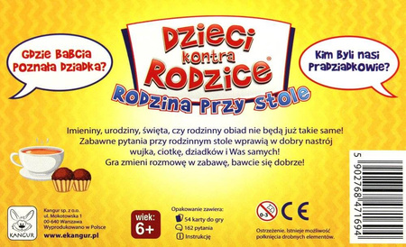 Dzieci kontra Rodzice: Rodzina przy stole (Kangur)