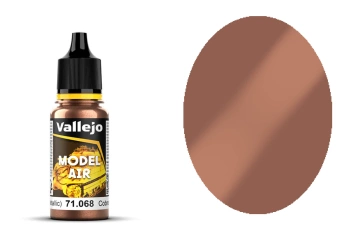 Farba Model Vallejo Air 71068 Copper Metallic