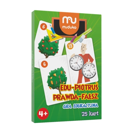 Karty Edu Piotruś Prawda-fałsz Muduko