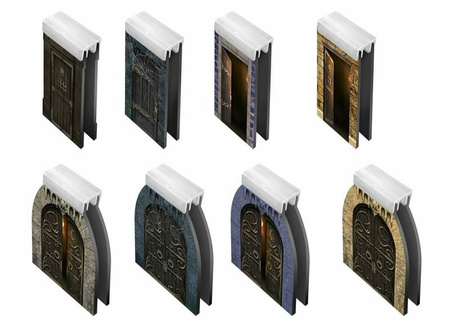 Tenfold Dungeon The Temple Świątynia - przestrzenna sceneria RPG