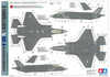Tamiya 60792 Lockheed Martin F-35 A Lightning II model plastikowy do sklejenia i pomalowania