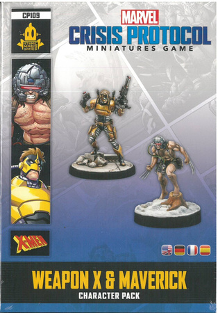 Marvel Crisis Protocol CP109 Weapon X & Maverick Character Pack