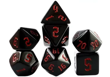Kości zestaw RPG wzór 602