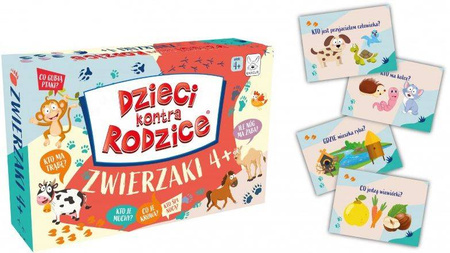 Dzieci kontra Rodzice: Zwierzaki 4+ (Kangur)