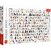 Puzzle 1000 el. 208 Kotów (Trefl)
