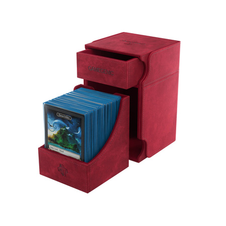 Pudełko na karty Watchtower 100+ XL Convertible - Red / Czerwone (Gamegenic)