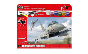 Model plastikowy do sklejenia Airfix A50098 Eurofighter Typhoon Starter Set