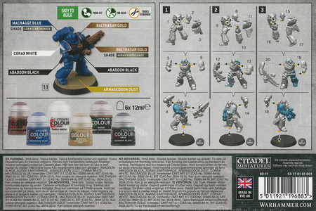 Space Marines Infernus Marines + Paint Set