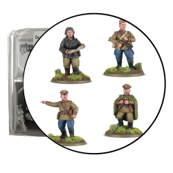 Bolt Action Soviet Platoon Commanders