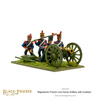 Black Powder Napoleonic War French Line Horse Artillery With Howitzer 