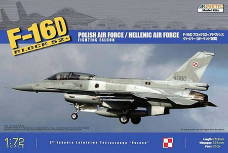 Kinetic 72002 F-16D Block 52+ Polish Air Force