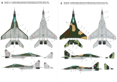 IBG 72903 MiG-29 in Polish Air Force Early Service model plastikowy do sklejenia i pomalowania