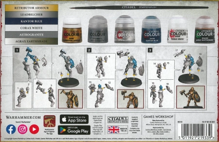 Age of Sigmar Stormcast Eternals + Paint Set