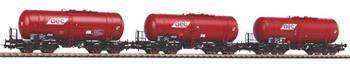 Piko 58361 Zestaw 3 cystern Zas, GATX, PKP, ep. VI