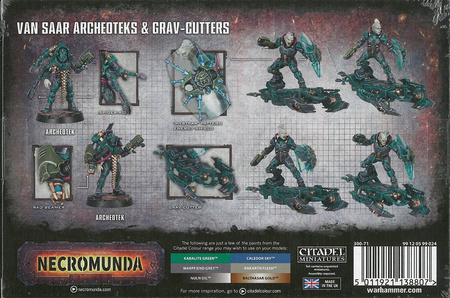 Necromunda Van Saar Archeoteks & Grav-Cutters