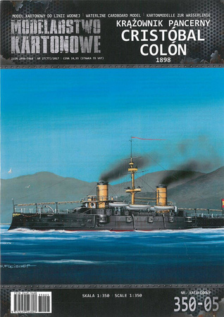 Model kartonowy CRISTOBAL COLON 1898