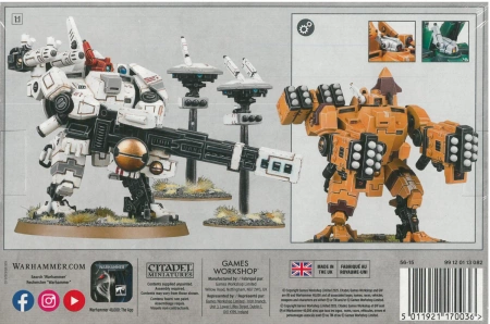 Tau T'au Empire XV88 Broadside Battlesuit