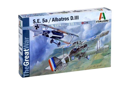 Italeri 1374 S.E. 5a/Albatros D.III