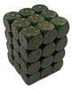 Kości 36xD6 Chessex 25935 Speckled Golden Reacon / złote oczka