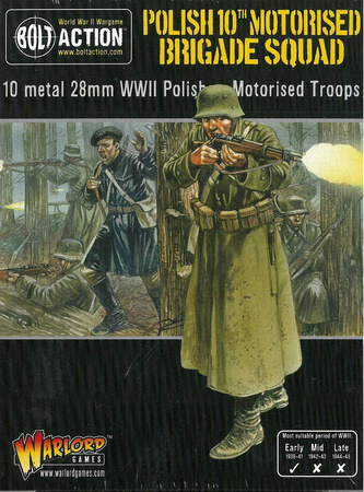 Bolt Action Polish 10th Motorised Brigade Squad