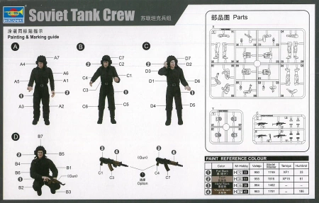 Trumpeter 00435 Soviet Tank Crew