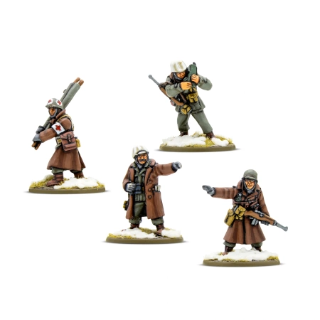 Bolt Action US Army Winter Starter Army - zestaw